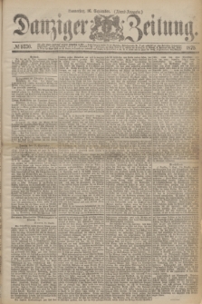 Danziger Zeitung. 1875, № 9330 (16 September) - (Abend-Ausgabe.)