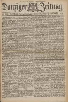 Danziger Zeitung. 1875, № 9501 (25 Dezember) - (Morgen-Ausgabe.)