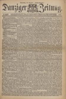 Danziger Zeitung. 1875, № 9508 (30 Dezember) - (Abend-Ausgabe.)