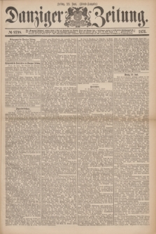 Danziger Zeitung. 1876, № 9798 (23 Juni) - (Abend=Ausgabe.)