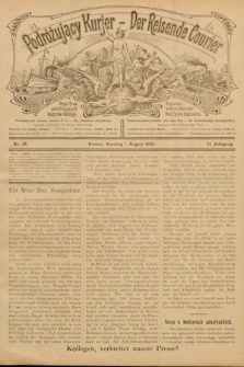 Podróżujący Kurier = Reisende Courier. 1909, nr 26