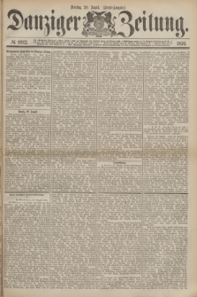 Danziger Zeitung. 1876, № 9912 (29 August) - (Abend=Ausgabe.)