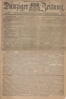 Danziger Zeitung. 1876, № 9968 (30 September) - (Abend=Ausgabe.)