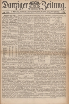 Danziger Zeitung. 1876, № 9989 (13 October) - (Morgen=Ausgabe.)