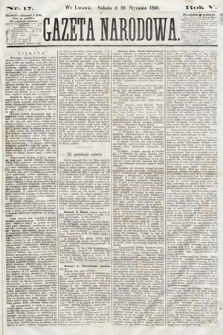 Gazeta Narodowa. 1866, nr 17