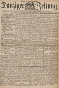 Danziger Zeitung. 1877, № 10270 (29 März) - (Abend=Ausgabe.) + dod.