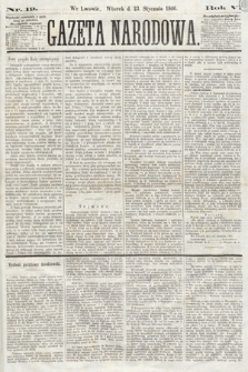 Gazeta Narodowa. 1866, nr 19