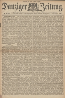 Danziger Zeitung. 1877, № 10290 (12 April) - (Abend=Ausgabe.) + dod.