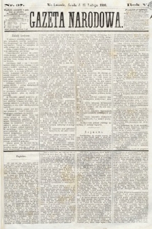 Gazeta Narodowa. 1866, nr 37