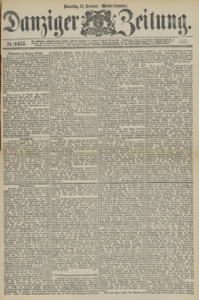Danziger Zeitung. 1877, № 10655 (15 November) - (Morgen=Ausgabe.)