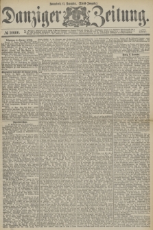 Danziger Zeitung. 1877, № 10660 (17 November) - (Abend=Ausgabe.) + dod.