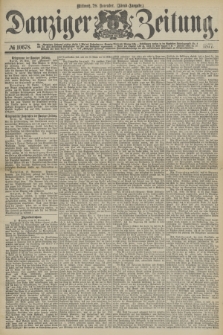 Danziger Zeitung. 1877, № 10678 (28 November) - (Abend=Ausgabe.) + dod.