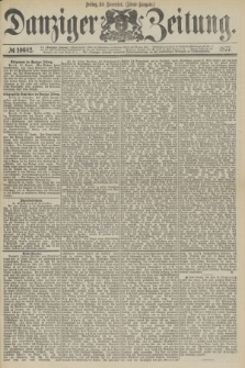 Danziger Zeitung. 1877, № 10682 (30 November) - (Abend=Ausgabe.) + dod.