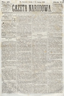 Gazeta Narodowa. 1866, nr 49