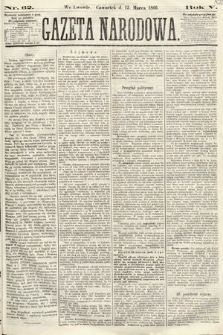 Gazeta Narodowa. 1866, nr 62