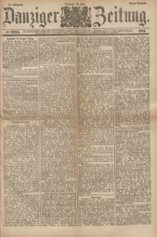 Danziger Zeitung. Jg.24, № 12895 (19 Juli 1881) - Abend=Ausgabe.