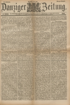 Danziger Zeitung. Jg.24, № 12896 (20 Juli 1881) - Morgen=Ausgabe.