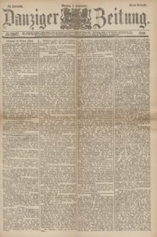 Danziger Zeitung. Jg.24, № 12977 (5 September 1881) - Abend=Ausgabe.