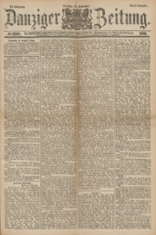 Danziger Zeitung. Jg.24, № 12991 (13 September 1881) - Abend=Ausgabe.