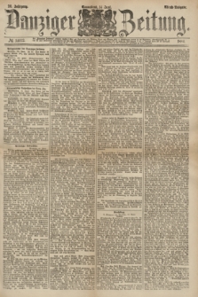 Danziger Zeitung. Jg.26, № 14672 (14 Juni 1884) - Abend=Ausgabe. + dod.