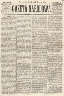 Gazeta Narodowa. 1866, nr 143