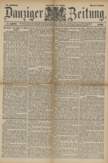 Danziger Zeitung. Jg.28, № 16092 (9 Oktober 1886) - Morgen=Ausgabe.