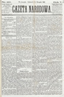 Gazeta Narodowa. 1866, nr 190