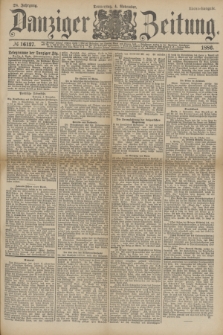 Danziger Zeitung. Jg.28, № 16137 (4 November 1886) - Abend=Ausgabe.