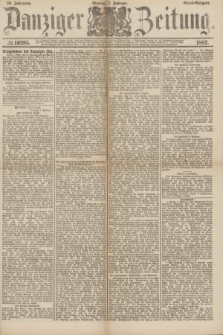 Danziger Zeitung. Jg.29, № 16295 (7 Februar 1887) - Abend=Ausgabe.