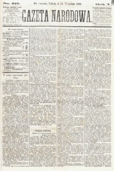 Gazeta Narodowa. 1866, nr 219