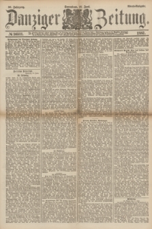 Danziger Zeitung. Jg.30, № 16511 (18 Juni 1887) - Abend=Ausgabe. + dod.