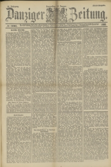 Danziger Zeitung. Jg.31, № 16865 (12 Januar 1888) - Abend-Ausgabe.