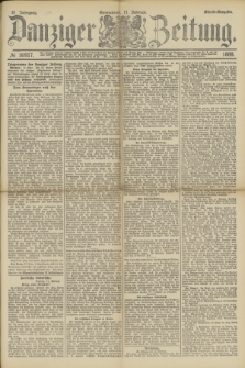 Danziger Zeitung. Jg.31, № 16917 (11 Februar 1888) - Abend-Ausgabe.