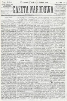 Gazeta Narodowa. 1866, nr 284