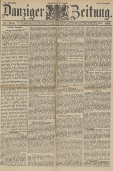 Danziger Zeitung. Jg.31, № 17215 (9 August 1888) - Abend-Ausgabe.