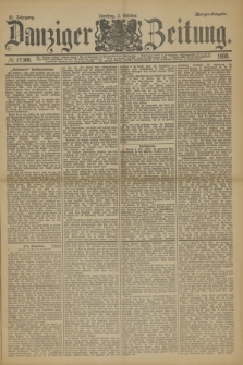 Danziger Zeitung. Jg.31, № 17306 (2 Oktober 1888) - Morgen-Ausgabe.