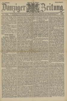 Danziger Zeitung. Jg.31, № 17321 (10 Oktober 1888) - Abend-Ausgabe.