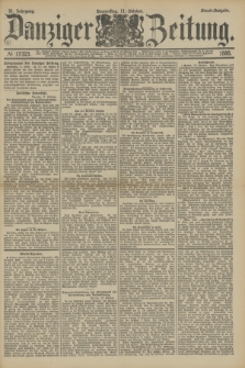 Danziger Zeitung. Jg.31, № 17323 (11 Oktober 1888) - Abend-Ausgabe.