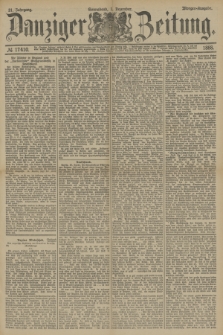 Danziger Zeitung. Jg.31, № 17410 (1 Dezember 1888) - Morgen-Ausgabe.