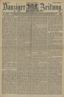 Danziger Zeitung. Jg.31, № 17424 (9 Dezember 1888) - Morgen-Ausgabe + dod.