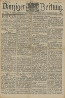 Danziger Zeitung. Jg.31, № 17427 (11 Dezember 1888) - Abend-Ausgabe + dod.
