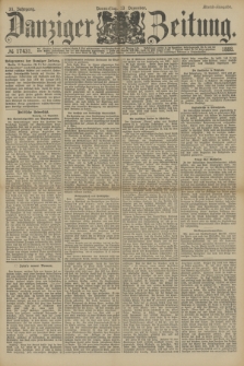 Danziger Zeitung. Jg.31, № 17431 (13 Dezember 1888) - Abend-Ausgabe