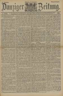 Danziger Zeitung. Jg.31, № 17440 (19 Dezember 1888) - Morgen-Ausgabe