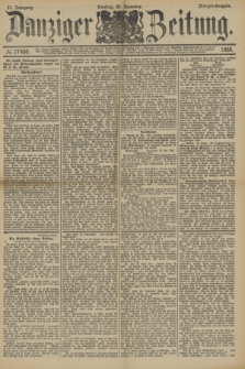 Danziger Zeitung. Jg.31, № 17450 (25 Dezember 1888) - Morgen-Ausgabe.