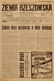 Ziemia Rzeszowska : czasopismo narodowe. 1928, nr 19