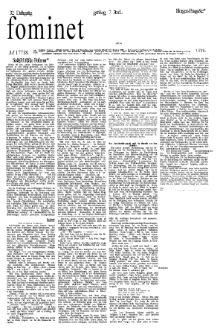 Danziger Zeitung. Jg.32, № 17718 (7 Juni 1889) - Morgen-Ausgabe.