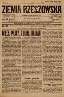Ziemia Rzeszowska : czasopismo narodowe. 1928, nr 36
