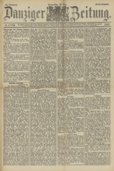 Danziger Zeitung. Jg.32, № 17799 (25 Juli 1889) - Abend-Ausgabe.