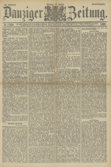 Danziger Zeitung. Jg.32, № 17829 (12 August 1889) - Abend-Ausgabe.