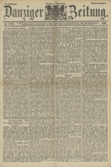 Danziger Zeitung. Jg.32, № 17872 (6 September 1889) - Morgen-Ausgabe.